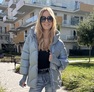 Csilla kabát gyöngyház babakék – Innova Fashion – 3. kép